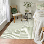 Lahome Rainbow 4x6 Area Rugs for Bedroom, Soft Washable Rugs for Entryway - Image 4