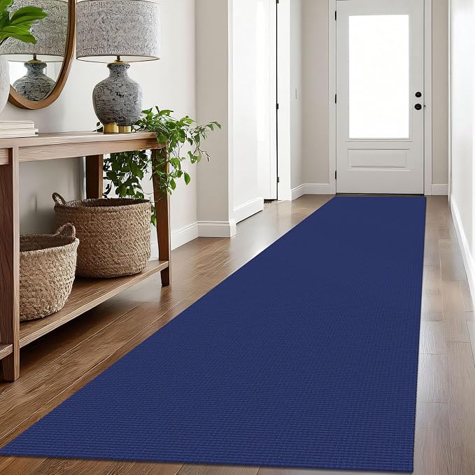 IOHOUZE Washable Exrea Long Hallway Runner Rug 3x16 Non Slip Rubber Backed by iOhouze