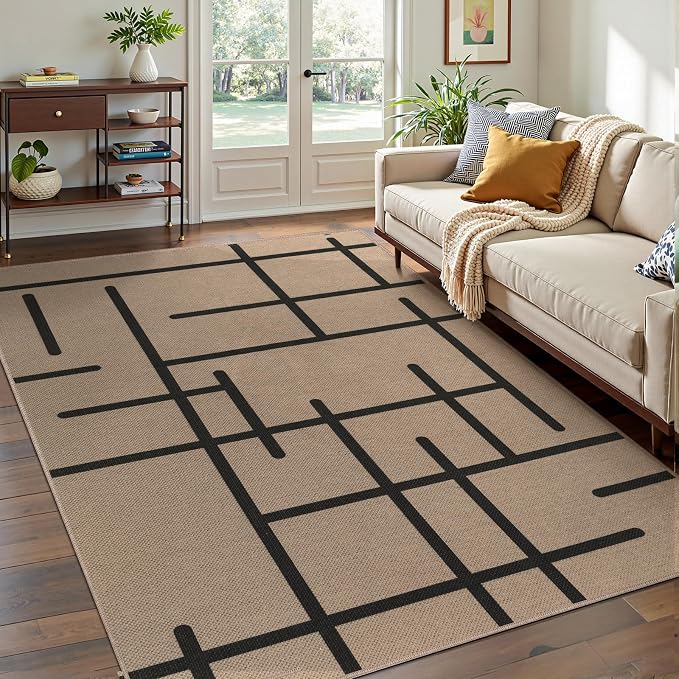 Tangsoo Modern Easy Jute Rug 4x6 - Image 2