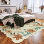 Lahome Floral Living Room Rug, 5x7 Rugs - Image 4