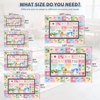 Kids ABC Rug for Playroom, Classroom Alphabet Area Carpet Playmat, Washable - Image 2