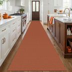 IOHOUZE Washable Exrea Long Hallway Runner Rug 3x20 Non Slip Rubber Backed - Image 2