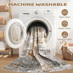 DMOYEST Square Area Rug Living Room Rugs - Image 5