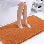 OLANLY Bathroom Runner Rugs 44x24, Extra Soft Absorbent Chenille Bath Rugs by OLANLY