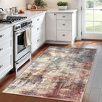 IOHOUZE Abstract Area Rug 4x6 Ft Washable Rugs - Image 2