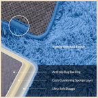 Mugorn 8x10 Area Rugs for Living Room, Soft Carpet Shag Kids Room Rug, Non-Slip - Image 2
