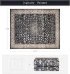 Srugn Washable Rugs 8x10 Area Rugs - Image 2