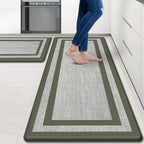 Mattitude Kitchen Mats Set of 2 Cushioned 0.47 inch Thick Rugs Non-Skid by Mattitude