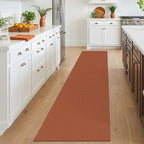 IOHOUZE Washable Runner Rug 2x10 Non Slip Rubber Backed Long Hallway Runner - Image 2