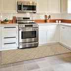 COSY HOMEER Kitchen Rugs 20"x79" Non-Slip Washable Kitchen Mats by COSYHOMEER