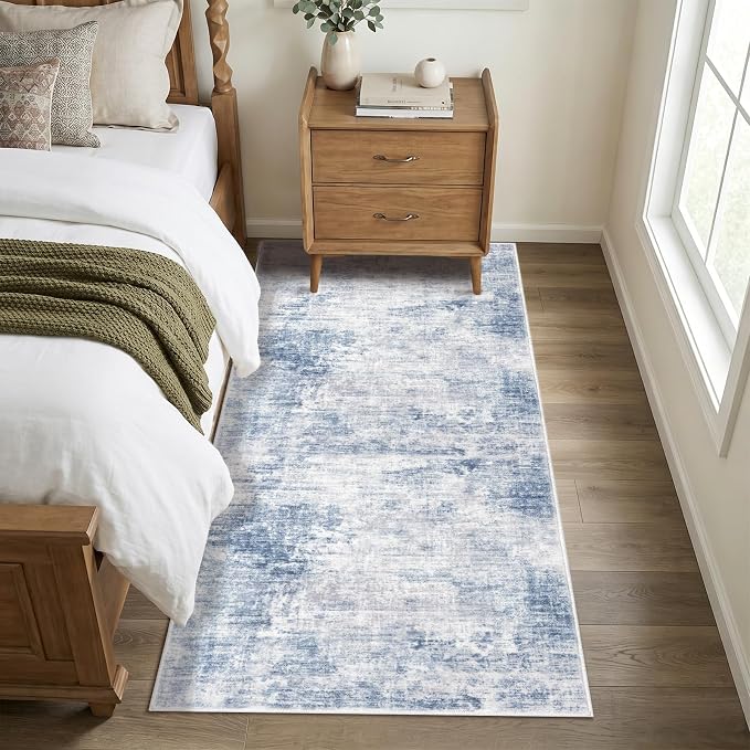 IOHOUZE Abstract Runner Rug 3x7 Ft Washable Runners - Image 8
