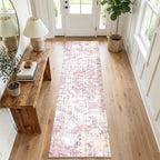 2x6 Rug for Entryway Hallway-No Slip Soft Carpets Modern Abstract Indoor Floor - Image 6