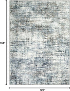 10x14 Area Rugs Washable Rug: Modern Abstract Living Room Rug Soft Anti-Skid - Image 2