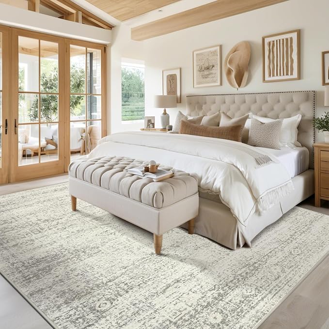 Srugn Washable Rugs 6x9 Area Rugs - Image 7