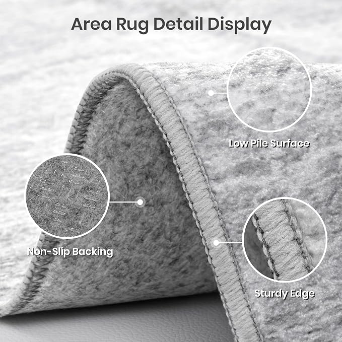 Valenrug Washable Rugs 8x10 - Image 6