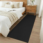 KOZYFLY Black 2x7 Washable Kitchen Runner Rug, Non Slip Runners - Image 8
