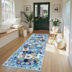 Rug for Hallways Kitchen Runner 2x8, Non Slip Washable Rugs - Image 2