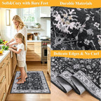 HEBE Washable Aera Rug 2'x 3' Non Slip Door Mat Indoor Entrance, Low Pile - Image 5