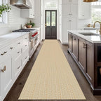 IOHOUZE Washable Exrea Long Hallway Runner Rug 3x20 Non Slip Rubber Backed - Image 7