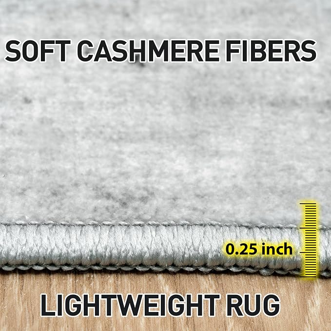 10x14 Area Rugs Washable Rug: Modern Abstract Living Room Rug Soft Anti-Skid - Image 7