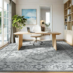 Lessymo Area Rugs 10 x 14 for Living Room, Washable Large Area Rugs Boho Faux - Image 8