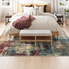 Lahome Modern Abstract Area Rug 6x9 Rugs - Image 3