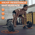 SUPERJARE 0.56'' Thick 12 Pcs 48 Sq Ft Rubber Top Exercise Equipment Mats - Image 6