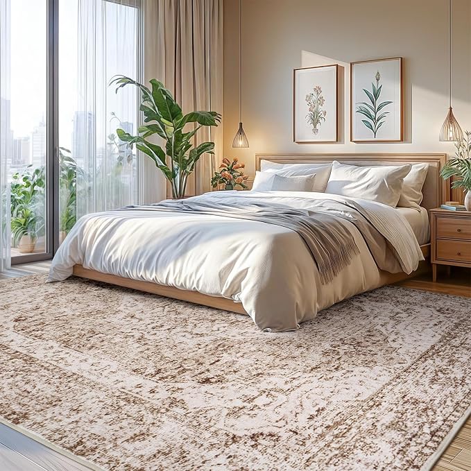 Lofus 9x12 Area Rugs for Living Room, Washable Area Rug, Big Rugs for Bedroom - Image 2