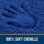 OLANLY Toilet Rugs U-Shaped 24x20, Extra Soft Absorbent Chenille Contour - Image 3