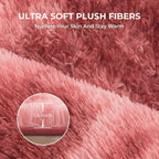 Litanika 8x10 Fluffy Shag Faux Fur Area Rug - Image 5