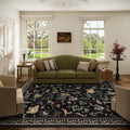 Washable Area Rugs for Living Room: 5x7 Bedroom Rug Vintage Rugs Stain by palohom