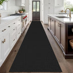 IOHOUZE Washable Exrea Long Hallway Runner Rug 3x20 Non Slip Rubber Backed - Image 7