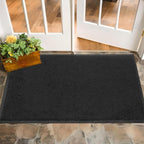 Mibao Front Door Mat Indoor Entrance, Dirt Trapper Welcome Mat - Image 2