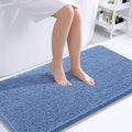 OLANLY Bathroom Runner Rugs 44x24, Soft Absorbent Chenille Bath Rugs, Rubber by OLANLY