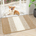 Kitinjoy Indoor Outdoor Door Mat, 30x17 Non-Slip Absorbent Dirt Trapper by Kitinjoy