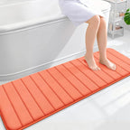 OLANLY Memory Foam Long Bathroom Rugs Runner 59x20, Super Soft Absorbent Bath by OLANLY