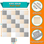 ProSource Baby Play Mat, Soft Foam Floor Tiles - Image 2