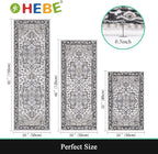 HEBE Boho Kitchen Rug Sets 3 Piece - Image 2