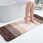 OLANLY Bathroom Runner Rugs Mat 47x17, Extra Soft Absorbent Microfiber Bath Rugs by OLANLY
