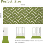 hicorfe Dirt Trapper Indoor Doormat, Non Slip Backing Washable Door Mats - Image 2