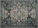 Washable Rugs 8x10 Area Rugs for Living Room, Ultra Soft Faux Wool Retro Carpets - Image 8