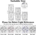 Ileading Boho Kitchen Rugs Sets 3 Piece - Image 2