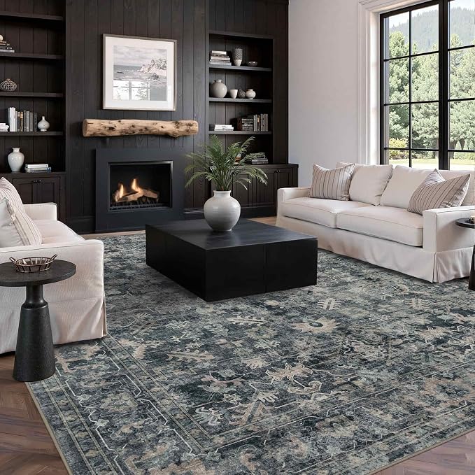Rugxara 8x10 Area Rugs for Living Room Bedroom, Large Washable Rug, Non Slip & - Image 3