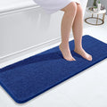 OLANLY Bathroom Runner Rugs 47x17, Soft Absorbent Chenille Bath Rugs, Rubber by OLANLY