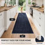 PURRUGS Dirt Trapping Door Mat 32" x 70", Non-Slip/Skid Machine Washable - Image 8