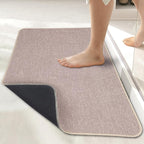 Bosap Bath Mat, Ultra Thin Bathroom Runner Rugs, Large Bath Mats - Image 7
