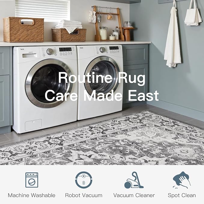 Lofus 8x10 Area Rugs for Living Room, Washable Area Rug, Rugs for Bedroom - Image 4