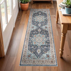 Washable Oriental Hallway Runner Rug by TOPRUUG