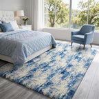 Ophanie 6x9 Blue and Gray Area Rugs - Image 5