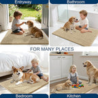 OLANLY Dog Door Mat for Muddy Paws 30x20, Ultra Absorbent Chenille Mud Doormat - Image 8